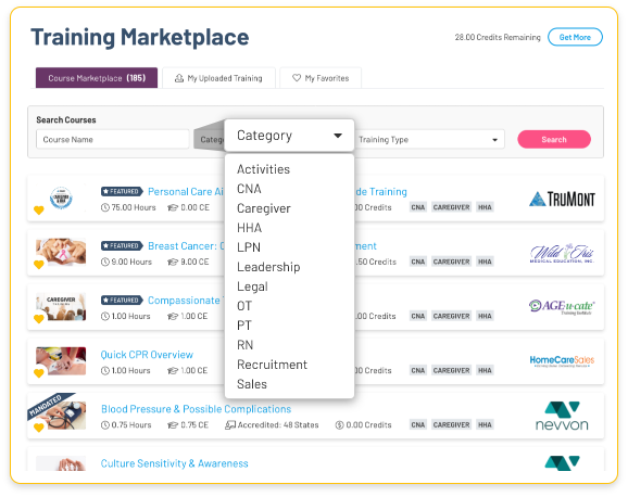 Course marketplace